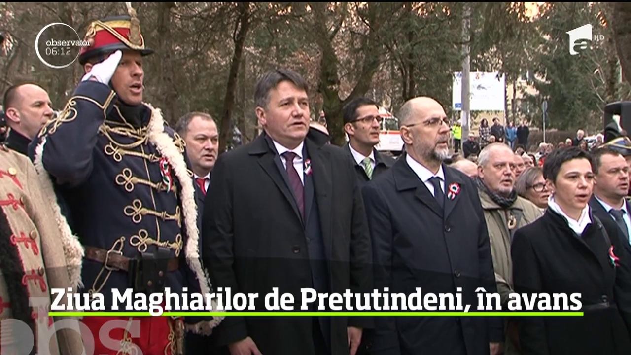 Ziua maghiarilor de Pretutindeni a fost sărbătorită &icirc;n avans la T&acirc;rgu Mureș