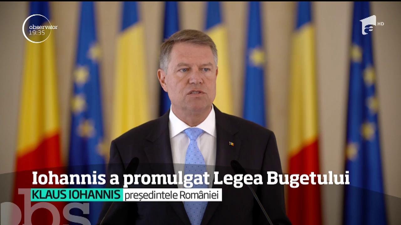 Rom&acirc;nia are &icirc;n sf&acirc;rşit Buget, după trei luni de &icirc;nt&acirc;rziere. Preşedintele Rom&acirc;niei a promulgat legea