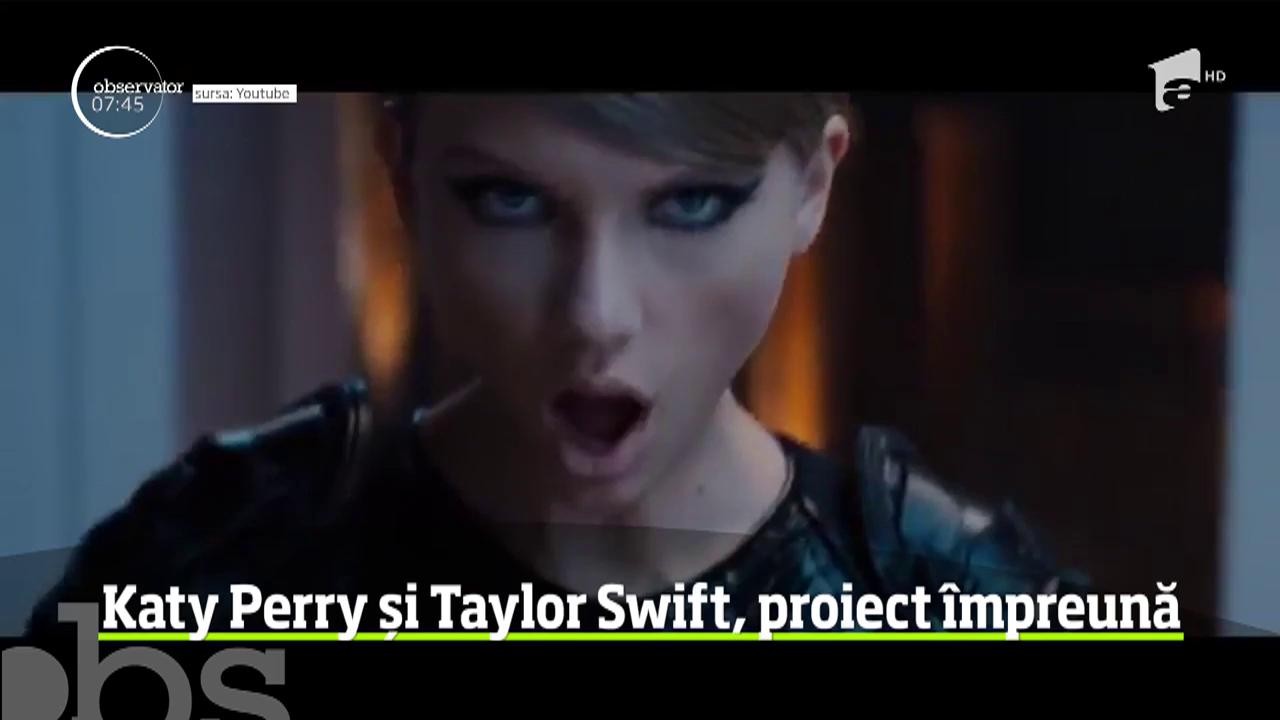 Katy Perry şi Taylor Swift pregătesc &icirc;mpreună un proiect muzical!