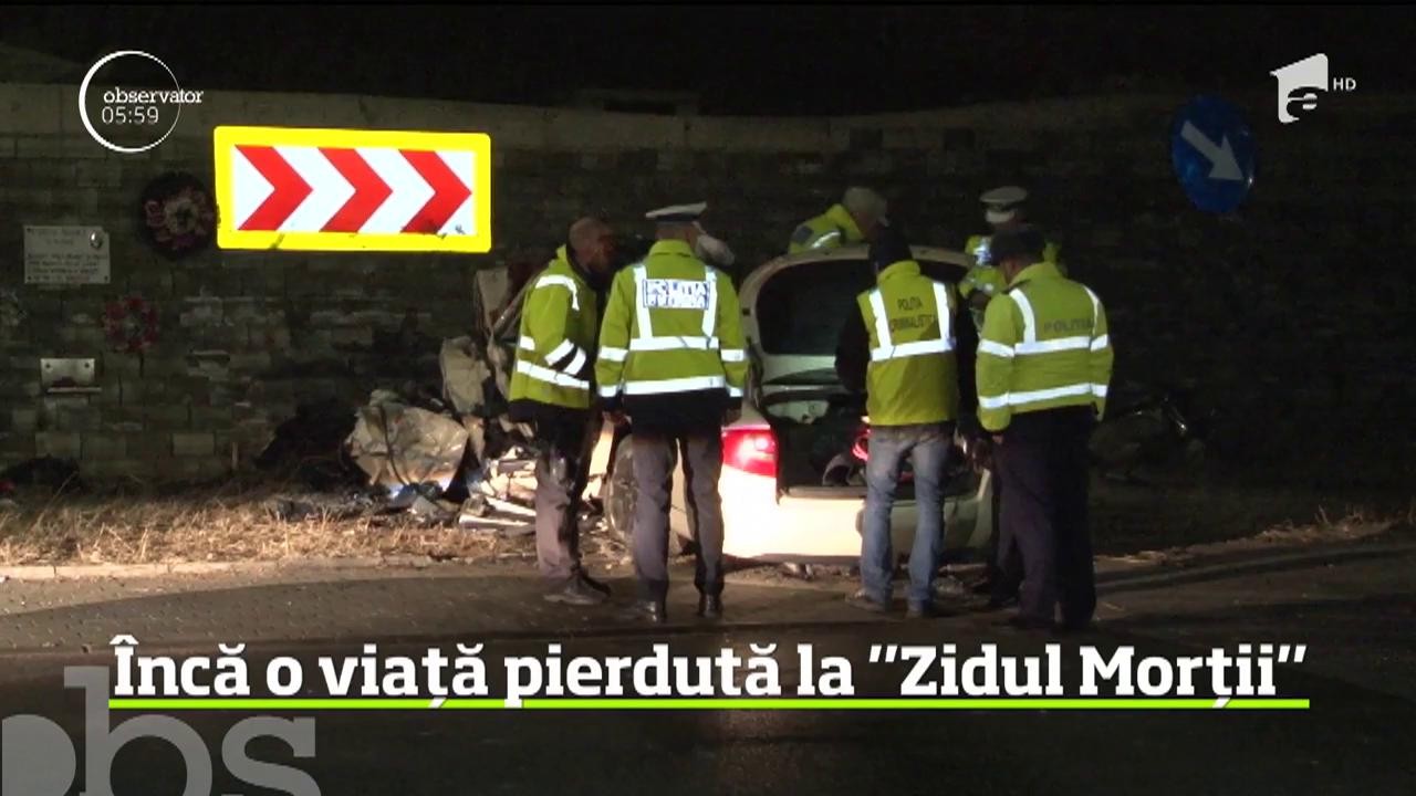 "Zidul Morţii" de pe şoseaua de centură a Sucevei a mai făcut o victimă