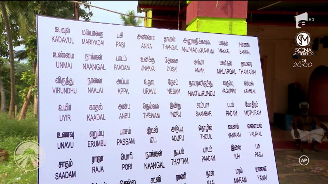 Concurenţii de la Asia Express, nevoiţi să scrie &icirc;n limba tamil! &bdquo;Moldoveanco, te arunc &icirc;n șanț!&rdquo;