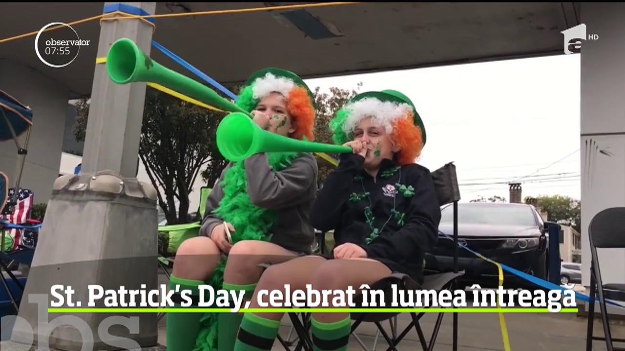 St. Patrick's, celebrat &icirc;n toată lumea