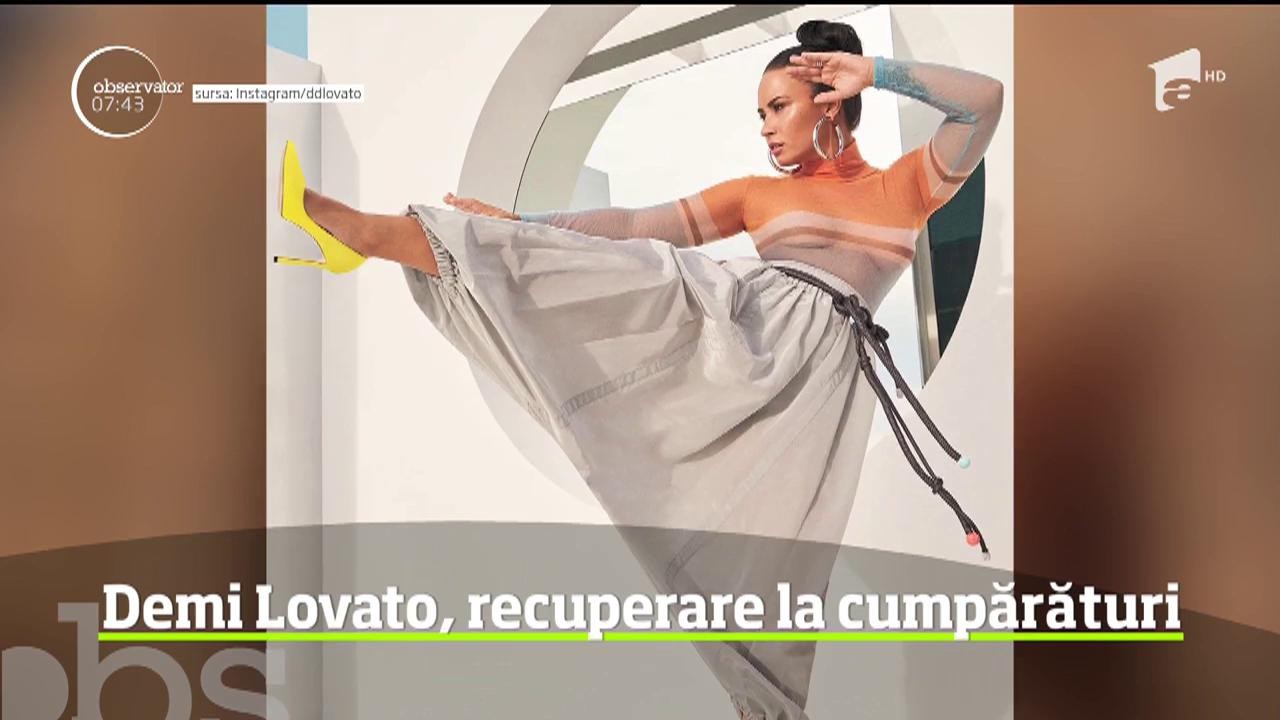 Demi Lovato s-a externat din clinica de dezintoxicare