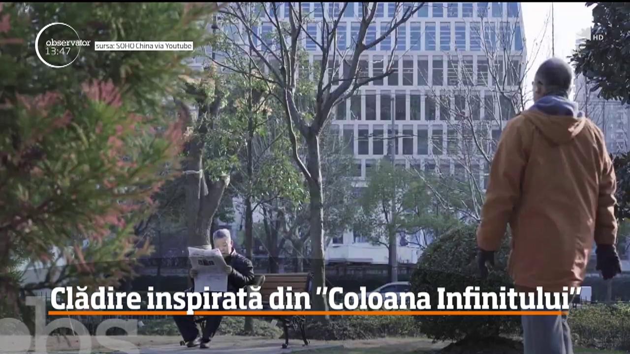 O clădire China a fost construită precum Coloana Infinititului a lui Constantin Br&acirc;ncuşi