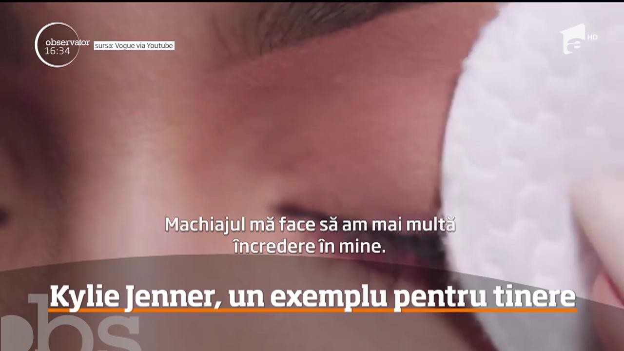 Kylie Jenner, etalon de frumuseţe pentru tinerele din Statele Unite