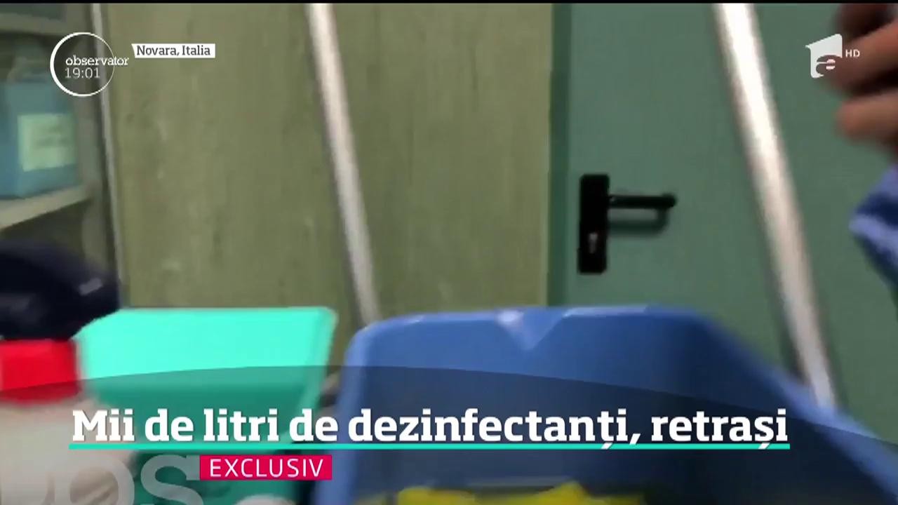 Cazul Hexi Pharma se repetă. Dezinfectanţi cu probleme au ajuns &icirc;n 30 de spitale din Rom&acirc;nia