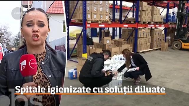 Spitalele rom&acirc;neşti unde pacienţii vin cu o boală şi pleacă cu infecţii intraspitaliceşti sunt igienizate cu soluţii dezinfectante diluate!