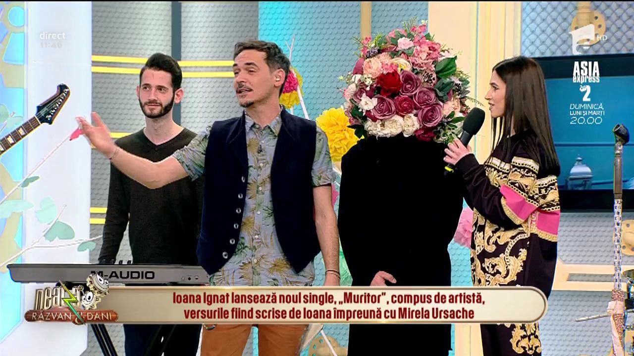 Ioana Ignat a venit cu "Muritor" la Neatza! Cel mai spectaculos videoclip din Rom&acirc;nia