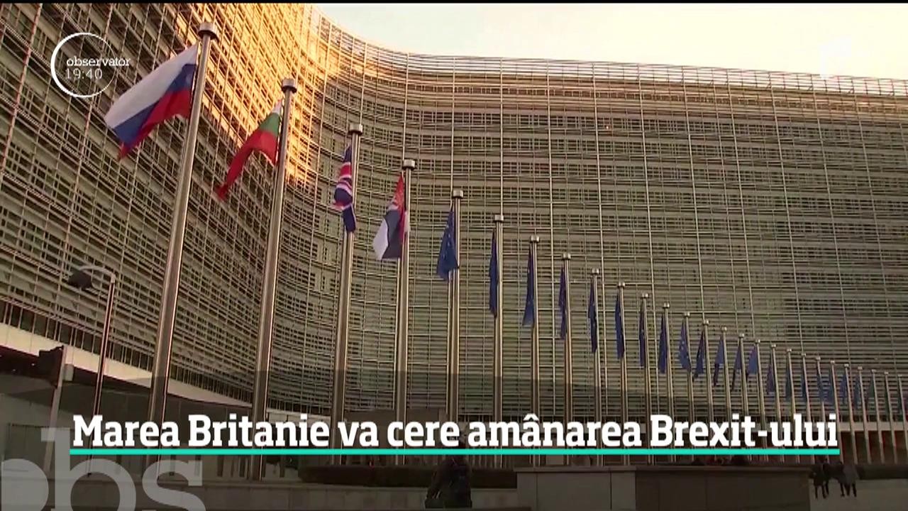 Este oficial. Brexit-ul va fi am&acirc;nat cel puţin p&acirc;nă pe 30 iunie