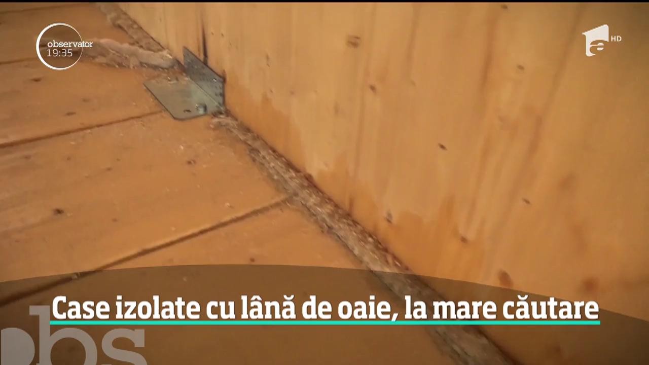 Constructorii au găsit o utilitate pentru l&acirc;na de oaie: termoizolează case cu ea. Cum arată o astfel de locuinţă şi care sunt avantajele ei