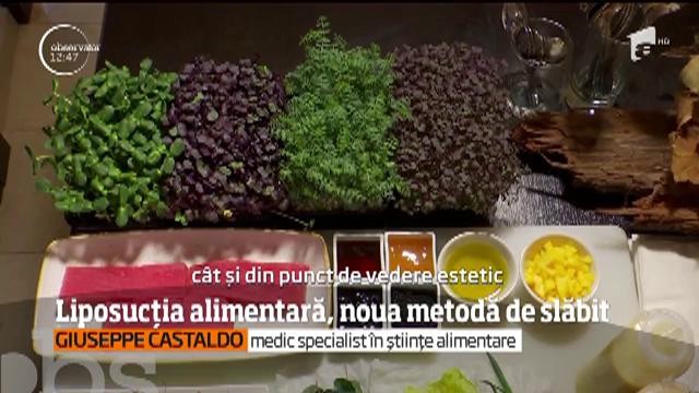 Doctorul Giuseppe Castaldo, un celebru medic italian ce a ajuns &icirc;n Rom&acirc;nia ne-a prezentat aşa numita liposucţie alimentară