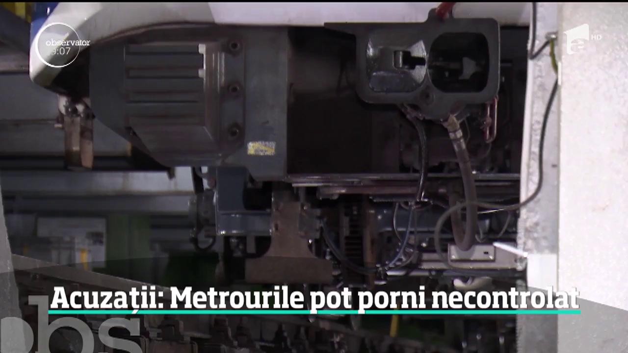 Metrourile pot să accelereze singure şi chiar să deraieze! 13 trenuri defecte circulă chiar acum &icirc;n subteran