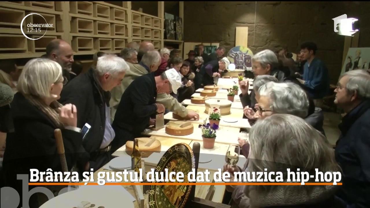 Cea mai bună br&acirc;nză este cea alintată cu muzică hip-hop, susţin cercetătorii elveţieni