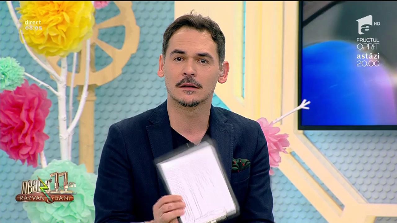 Răzvan Simion a dezvăluit motivul pentru care Dani lipsește din emisiune: De ziua fericirii &icirc;și cere iubita &icirc;n căsătorie! Ce m&acirc;rlan!