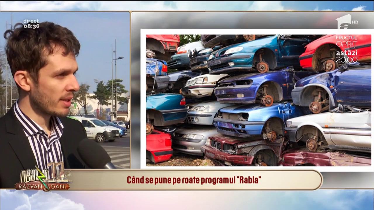 C&acirc;nd se pune pe roate programul "Rabla". S-au casat aproximativ 700.000 de autovehicule vechi