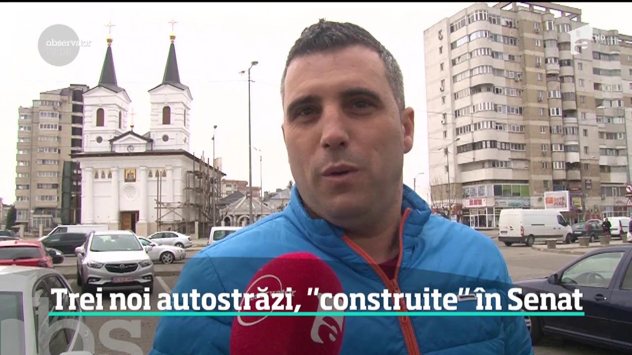 Rom&acirc;nia are trei autostrăzi noi, dar numai pe h&acirc;rtie. Senatorii au aprobat ca drumurile de mare viteză să fie construite prin lege