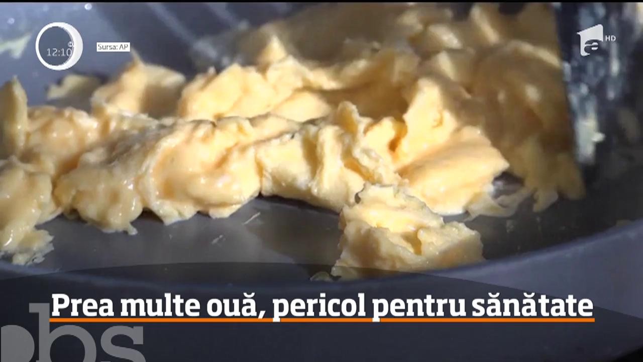 Consumul &icirc;n exces de ouă poate provoca boli cardiovasculare