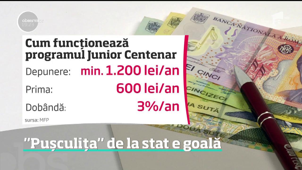 Statul a deschis conturi pentru patru milioane de copii. Ce sume s-au str&acirc;ns şi ce avantaje au cei care pun bani &icirc;n Contul Junior
