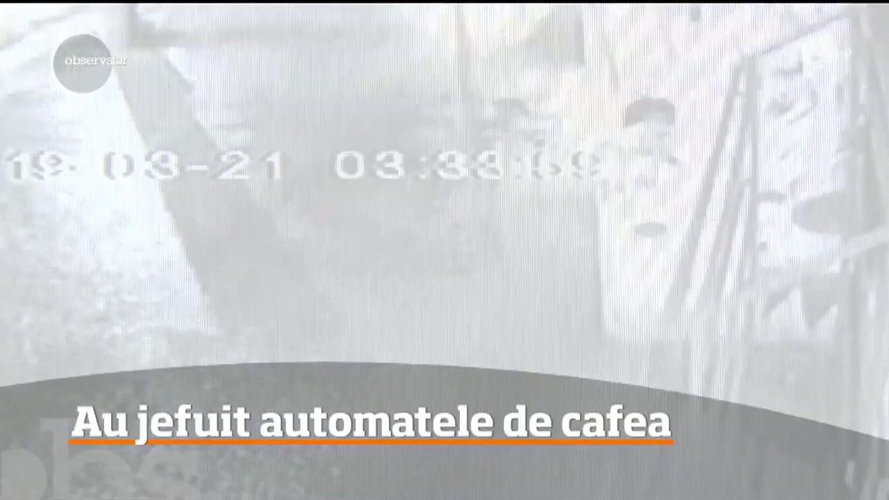 Automate de cafea plasate &icirc;n stradă, jefuite &icirc;n T&acirc;rgovişte
