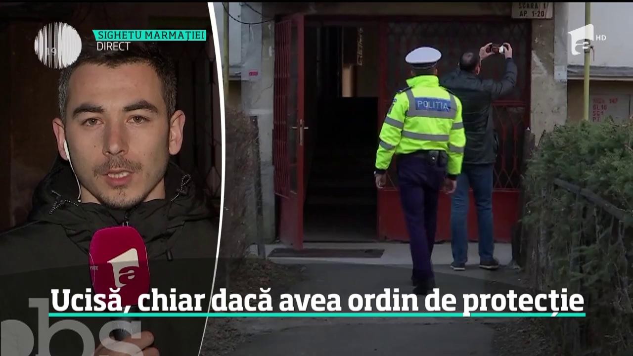 Mamă ucisă de fostul iubit, chiar &icirc;n faţa celor doi copii. Femeia le ceruse poliţiştilor să-i confişte bărbatului armele albe