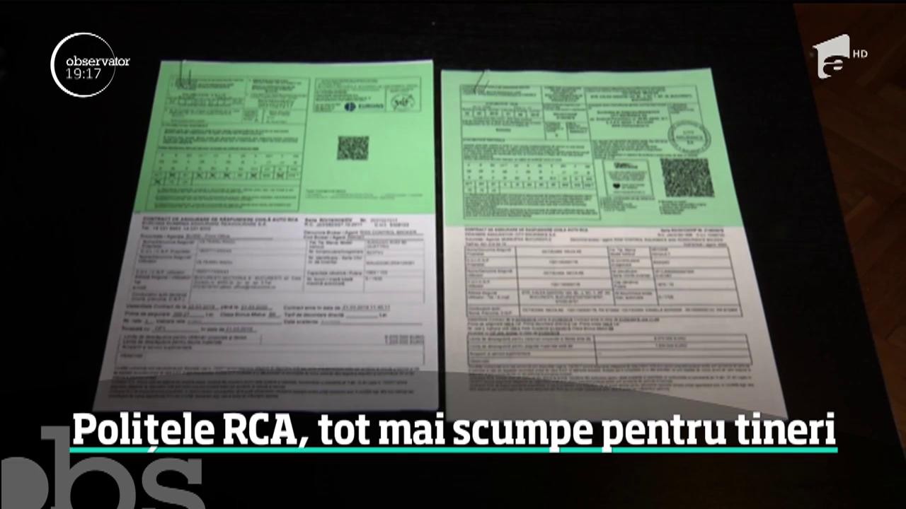 Polița RCA, tot mai scumpe pentru tineri. Milioane de şoferi vor plăti chiar şi peste 1.300 de lei