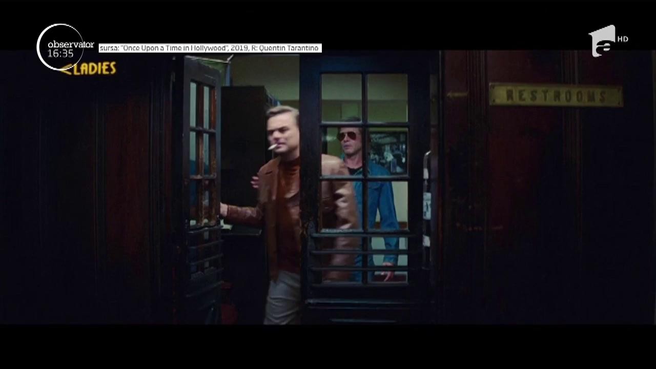 Once Upon a Time in Hollywood, primul film &icirc;n care Leonardo DiCaprio va juca alături de Brad Pitt