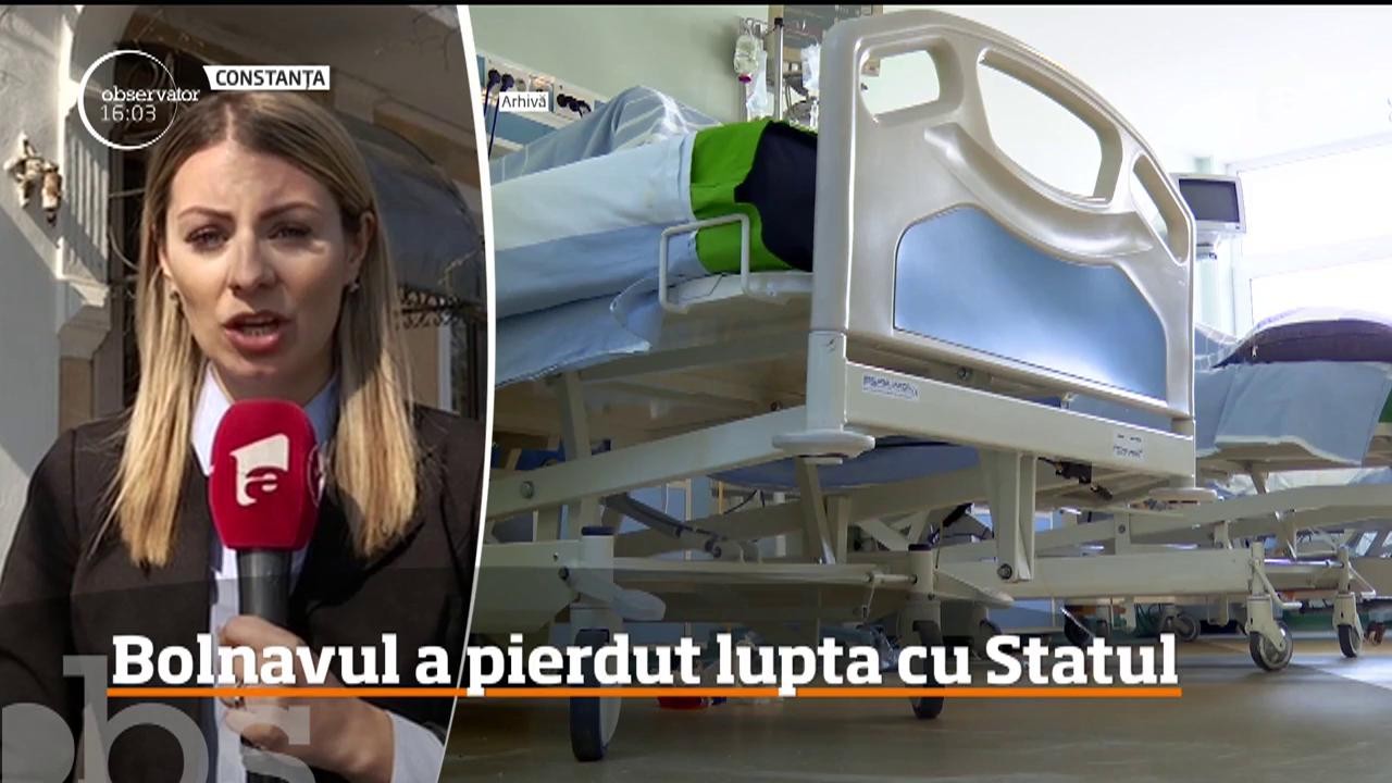 Bărbatului bolnav de cancer pierde lupta din instanță cu Statul. Acesta nu va primi gratuit medicamentul de care avea at&acirc;ta nevoie