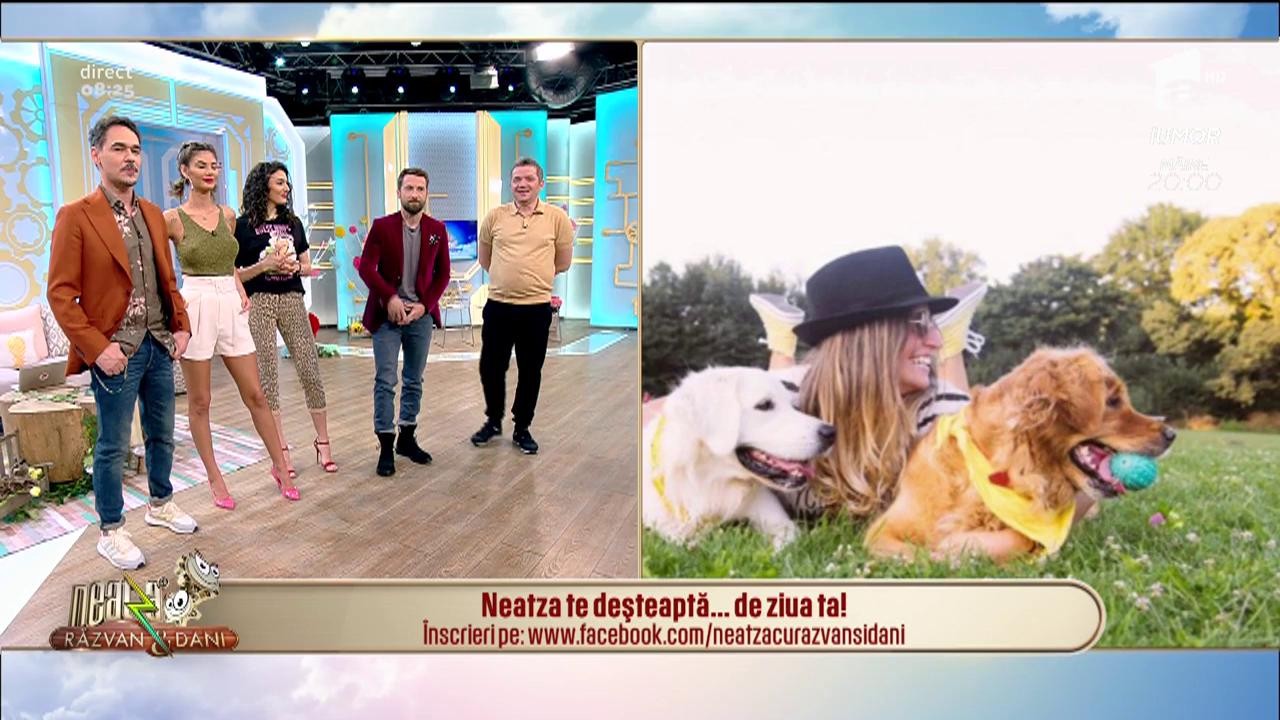 Neatza te deşteaptă... de ziua ta! La mulți ani, Luiza!
