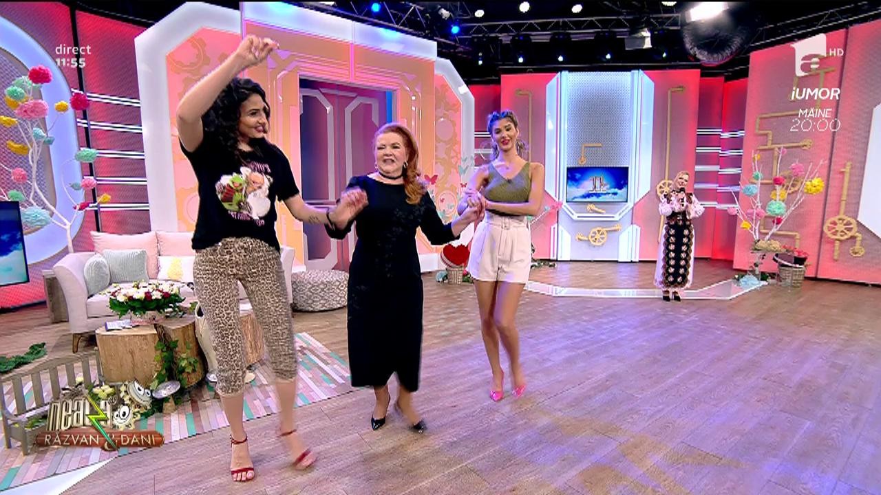 S-a &icirc;ncins o horă la Neatza! Mirela Petrean c&acirc;ntă "Prietenii-s ca frații mei"