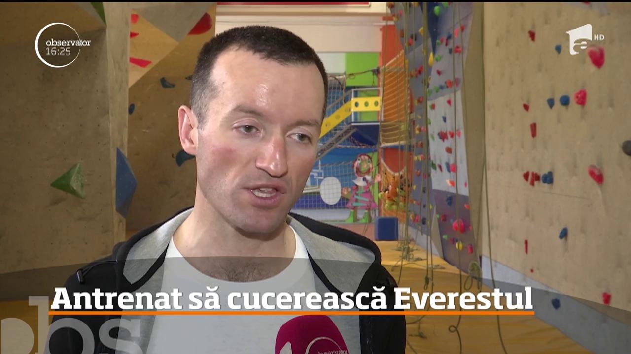 Teofil Vlad se pregătește să cucerească Everestul. Alpinistul a urcat recent pe V&acirc;rful Pumori din Himalaya
