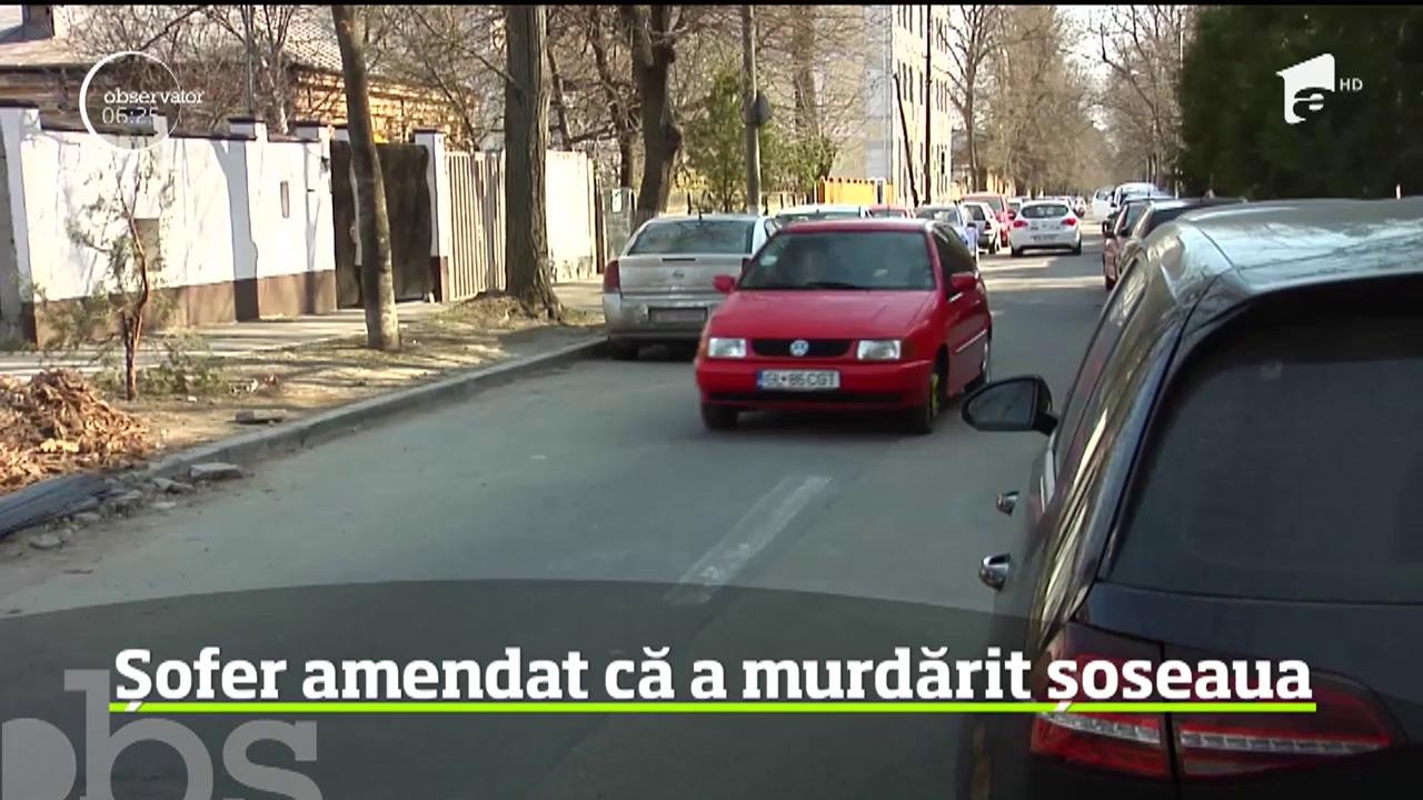 Neglijenţa se plăteşte scump! &icirc;n Galaţi, şoferii nu sunt amendaţi doar pentru că nu respectă regulile de circulaţie!
