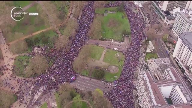 Un milion de oameni &icirc;mpotriva Brexit. Este cel mai mare marş de p&acirc;nă acum