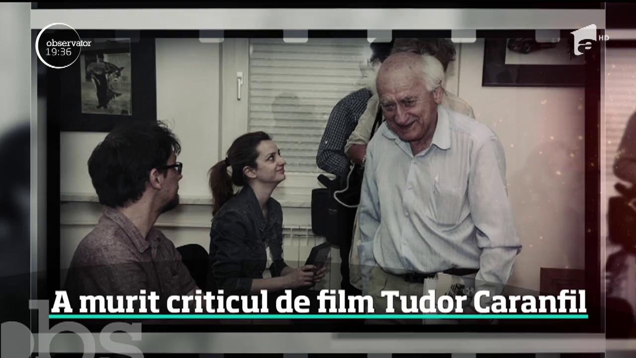 Doliu &icirc;n cinematografia din Rom&acirc;nia. A murit criticul de film Tudor Caranfil