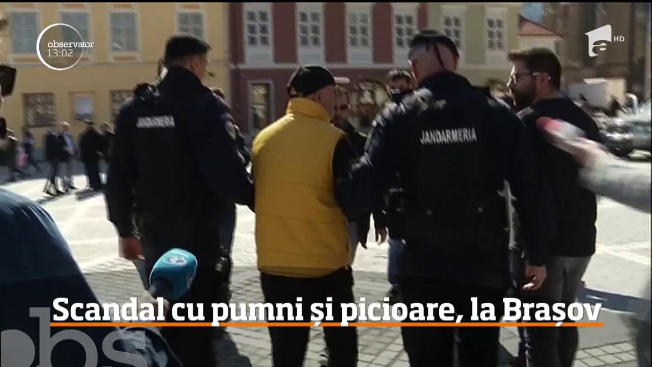 Scandal cu pumni și picioare la &icirc;nt&acirc;lnirea liderilor PSD cu simpatizanţii din Braşov