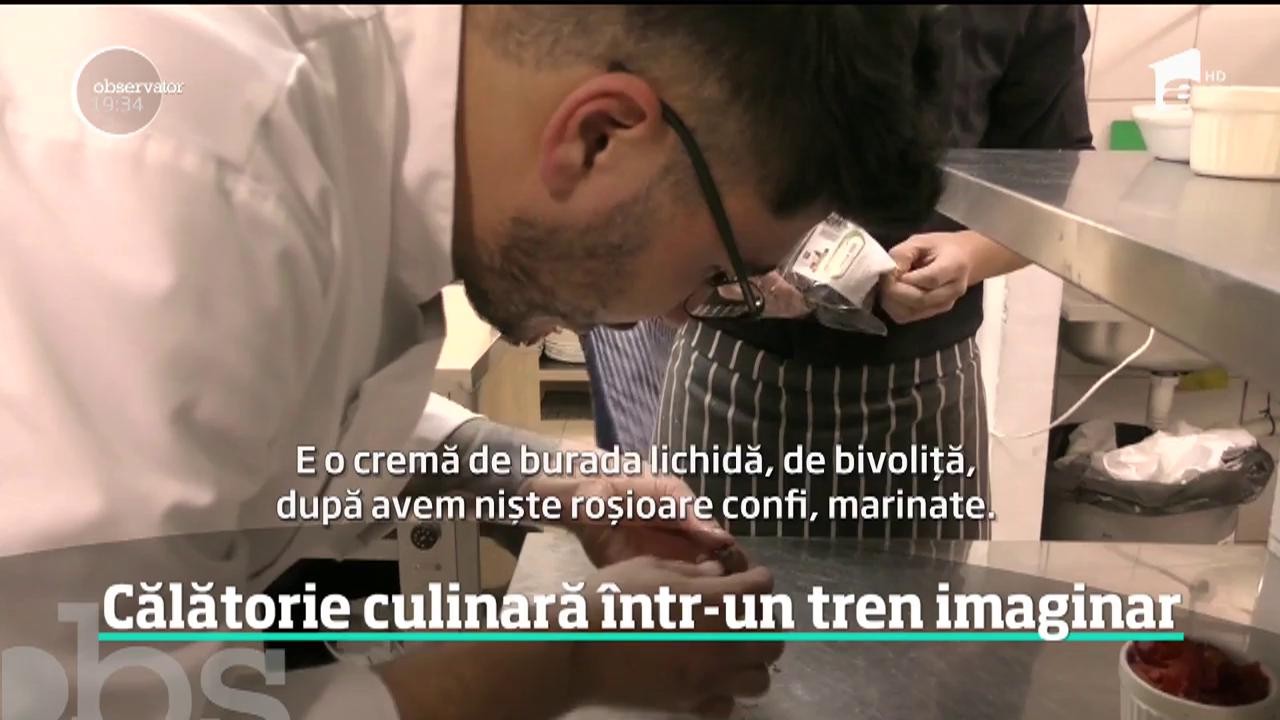 Călătorie culinară prin toată Europa &icirc;ntr-un tren imaginar. Cum i-au răsfăţat bucătarii de la Chefi la Cuţite pe clienți
