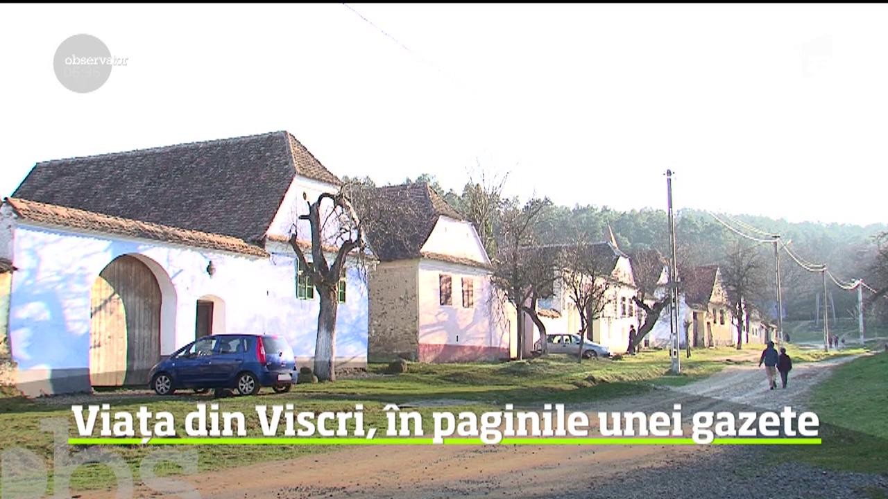 Oamenii din Viscri au proriul lor ziar. Fiecare localnic a primit &icirc;n cutia poştală c&acirc;te un exemplar din primul număr