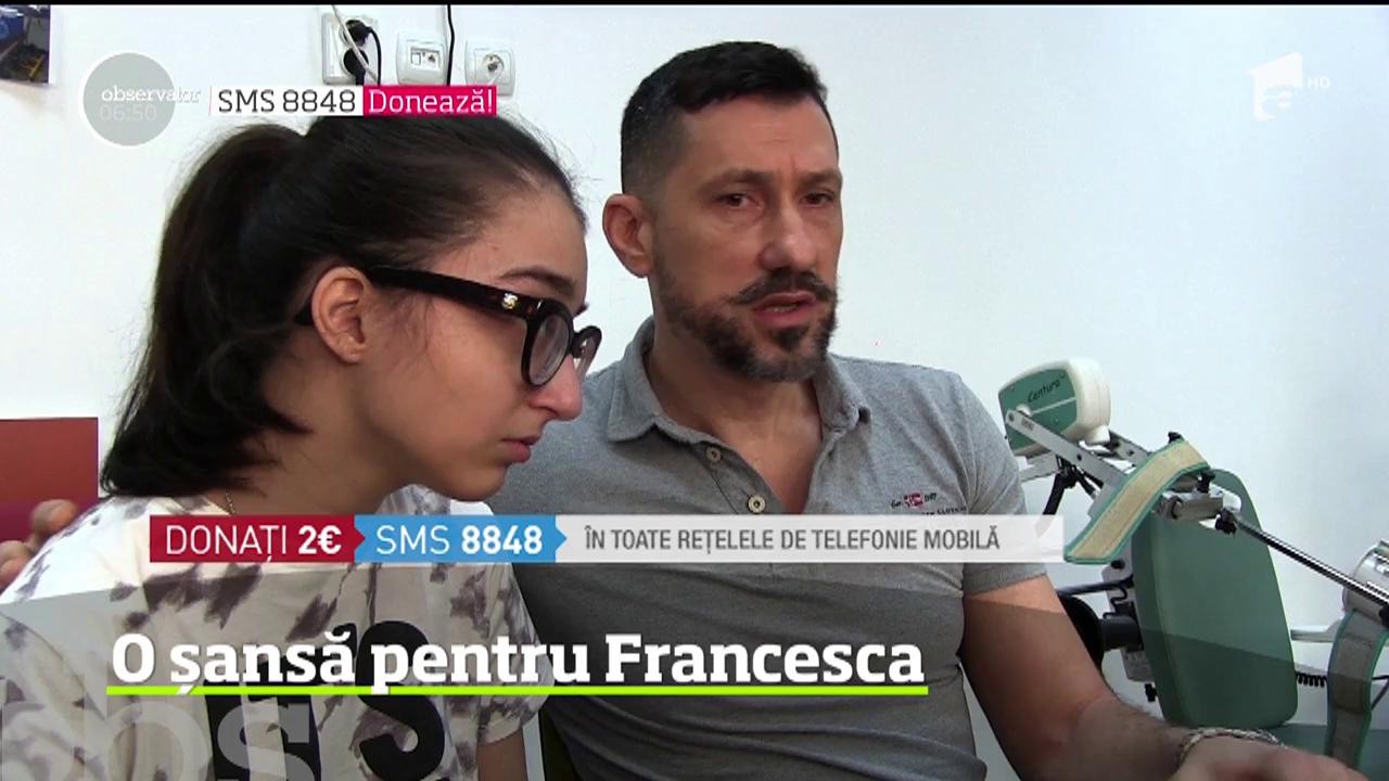 Vreau să ajut! O șansă pentru Francesca