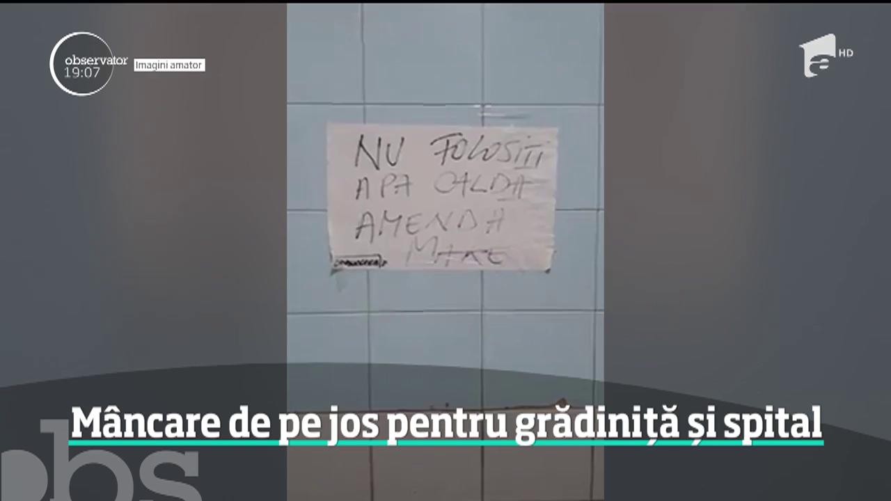 O firmă de catering din Timişoara prepara m&acirc;ncarea &icirc;ntr-o bucătărie plină de gunoi şi mucegai