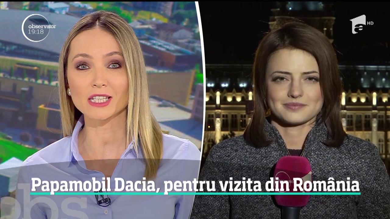 Suveranul Pontif ar putea avea un papa-mobil construit de Dacia