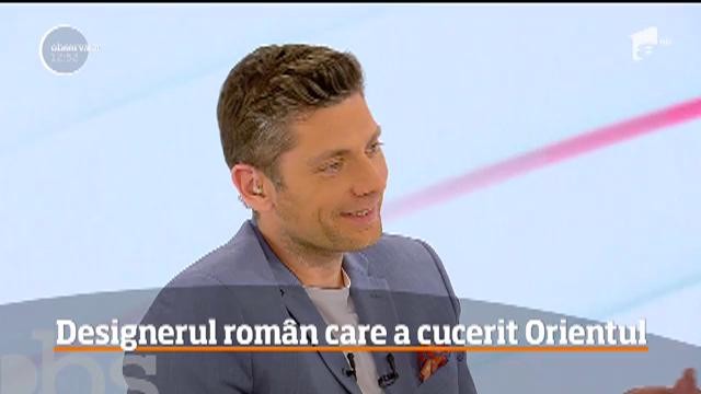 Designerul rom&acirc;n care a cucerit Orientul, Clara Rotescu, a venit &icirc;n platoul Observator