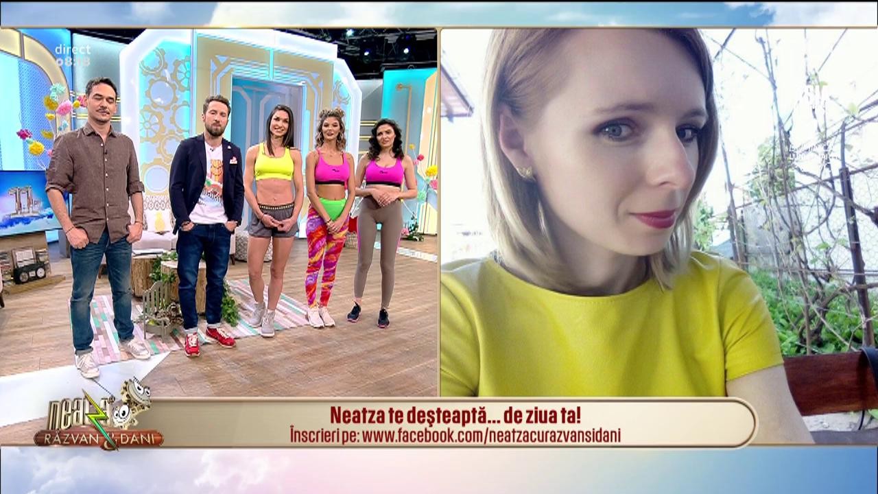 Neatza te deşteaptă... de ziua ta! La mulți ani, Nicoleta!