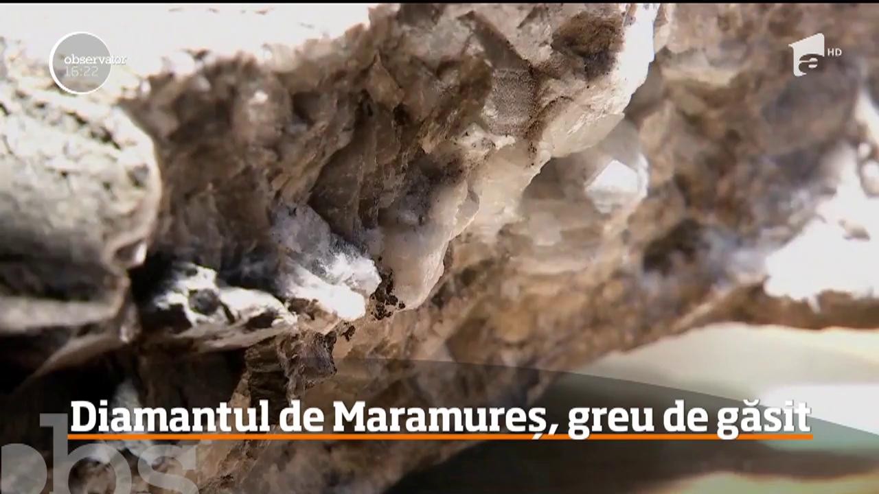 Diamantul de Maramureş, din ce &icirc;n ce mai greu de găsit