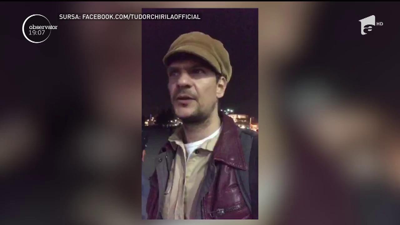 Tudor Chirilă, acuzat că l-a lovit un bărbat. Artistul spune că &icirc;i pare rău că şi-a ieşit din fire
