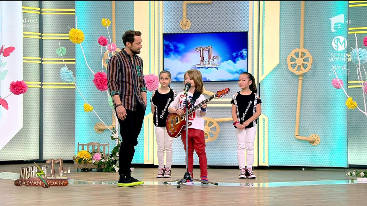 David Dobrincu, un mic geniu al muzicii: Mă pricep foarte bine să c&acirc;nt la chitară, dar și la dans