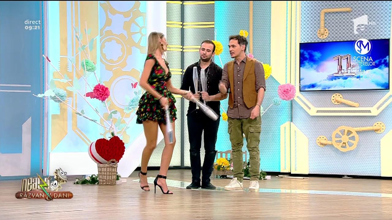 Hai la circ! Număr de jonglerii, &icirc;n platoul de la Neatza