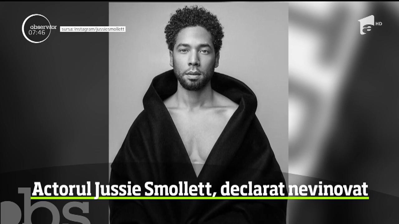 Actorul american Jussie Smollett a fost achitat &icirc;n dosarul unde i s-au adus nu mai puţin de 16 acuzaţii că şi-ar fi &icirc;nscenat un atac rasist