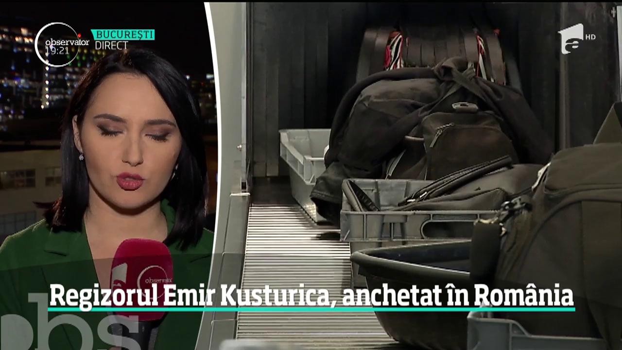 Regizorul Emir Kusturica, anchetat &icirc;n Rom&acirc;nia. A fost prins &icirc;n aeroport cu 25 de gloanţe &icirc;n bagaje