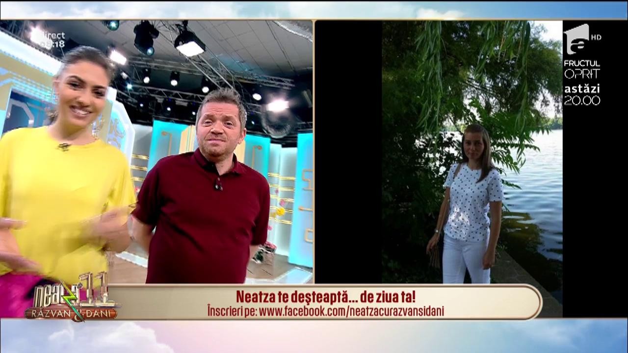 Neatza te deşteaptă... de ziua ta! La mulți ani, Andreea!