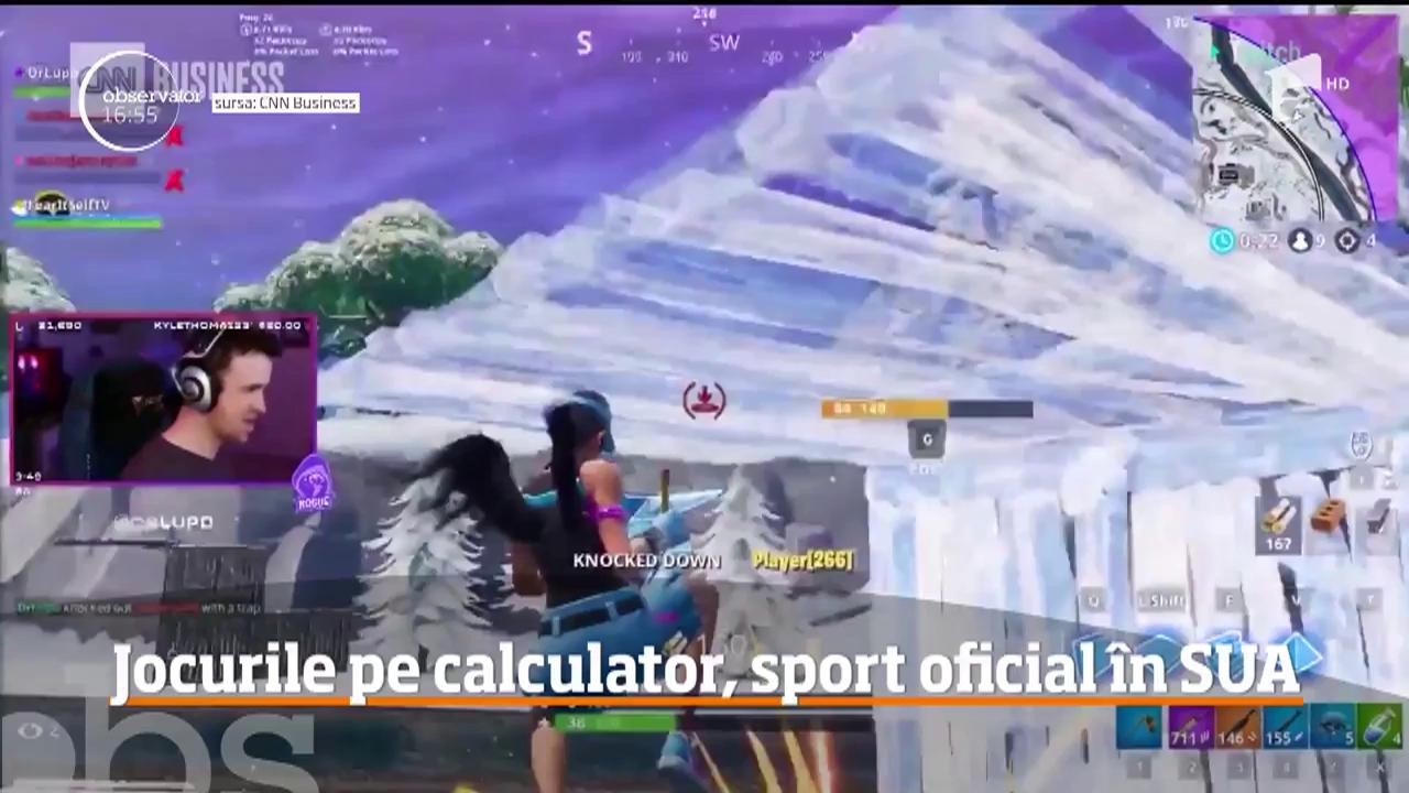 Jocurile pe calculator, sport oficial &icirc;n SUA