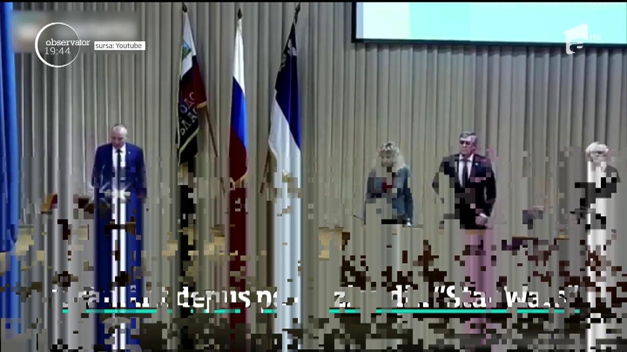 Un primar din Rusia a depus jurăm&acirc;ntul pe coloana sonoră a filmului Star Wars!